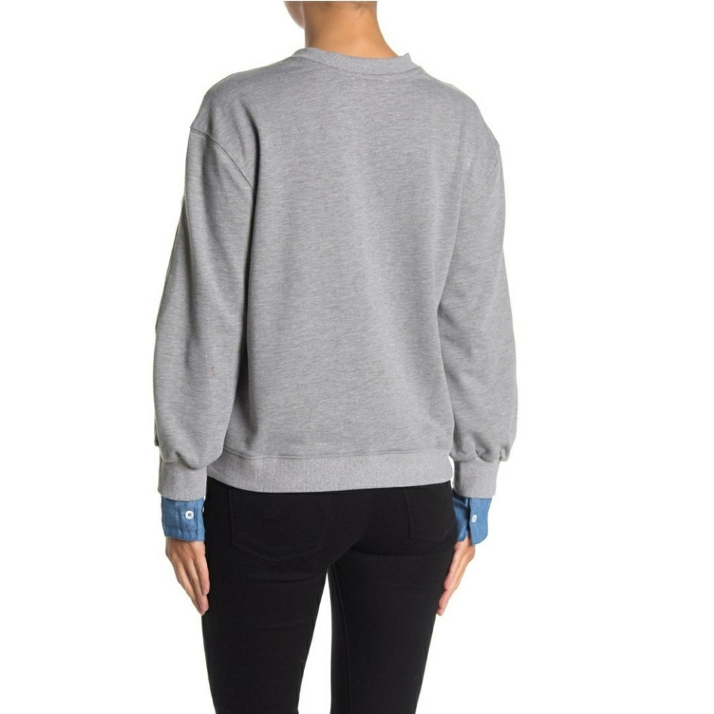 CURRENT AIR Anthro Chic Zodiac Sweatshirt Top - Picture 4 of 9